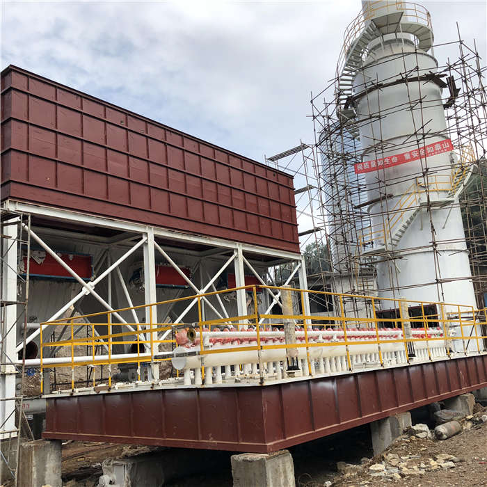 蘇瑞礦業(yè)布袋脫硫塔現(xiàn)場